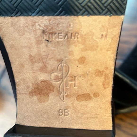 Cole Haan black leather boots with Nike Air soles - Picture 2 of 7